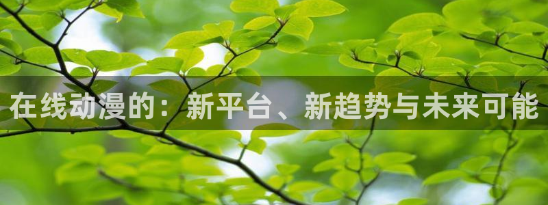 风车动漫6官网：在线动漫的：新平台、新趋势与未来可能